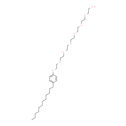 ChemSpider 2D Image | 20-(4-Dodecylphenoxy)-3,6,9,12,15,18-hexaoxaicosan-1-ol | C32H58O8