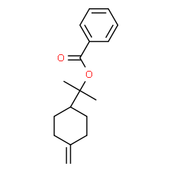 ChemSpider 2D Image | 2-(4-Methylenecyclohexyl)-2-propanyl benzoate | C17H22O2