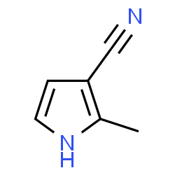 ChemSpider 2D Image | 2-Methyl-1H-pyrrole-3-carbonitrile | C6H6N2
