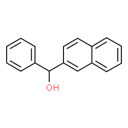 ChemSpider 2D Image | 2-Naphthyl(phenyl)methanol | C17H14O