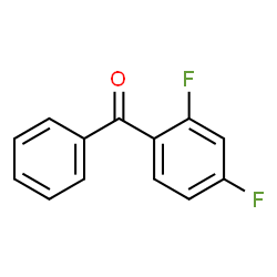 ChemSpider 2D Image | 2,4-Difluorobenzophenone | C13H8F2O