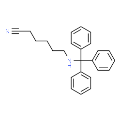ChemSpider 2D Image | 6-(Tritylamino)hexanenitrile | C25H26N2