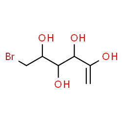 ChemSpider 2D Image | 1-Bromo-1,6-dideoxyhex-5-enitol | C6H11BrO4