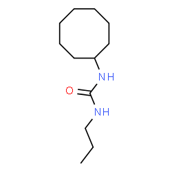ChemSpider 2D Image | 1-Cyclooctyl-3-propylurea | C12H24N2O