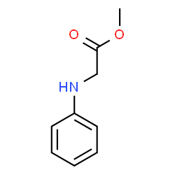 ChemSpider 2D Image | Methyl N-Phenylgycinate | C9H11NO2