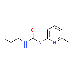 ChemSpider 2D Image | 1-(6-Methyl-2-pyridinyl)-3-propylurea | C10H15N3O