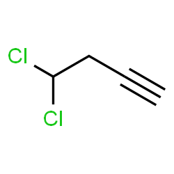 ChemSpider 2D Image | 4,4-Dichloro-1-butyne | C4H4Cl2