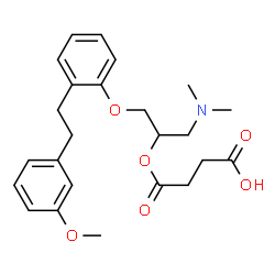 ChemSpider 2D Image | Sarpogrelate | C24H31NO6