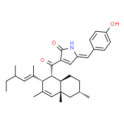 ChemSpider 2D Image | talaroconvolutin A | C32H41NO3