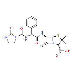 ChemSpider 2D Image | Azlocillin | C20H23N5O6S