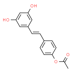 ChemSpider 2D Image | RESVERATRYL ACETATE | C16H14O4