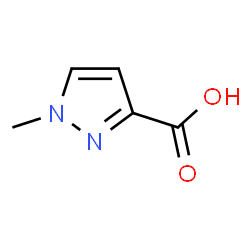ChemSpider 2D Image | 1-methyl-pyrazole-3-carboxylic acid | C5H6N2O2
