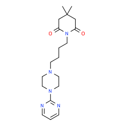 ChemSpider 2D Image | gepirone | C19H29N5O2