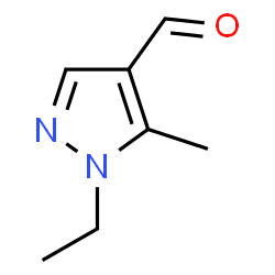 ChemSpider 2D Image | 1-ethyl-5-methylpyrazole-4-carbaldehyde | C7H10N2O