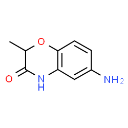 ChemSpider 2D Image | 6-Amino-2-methyl-2H-1,4-benzoxazin-3(4H)-one | C9H10N2O2
