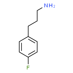 ChemSpider 2D Image | 3-(4-Fluorophenyl)-propylamine | C9H12FN