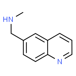 ChemSpider 2D Image | N-methyl-6-Quinolinemethanamine | C11H12N2