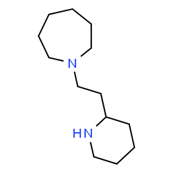ChemSpider 2D Image | 1-[2-(2-Piperidinyl)ethyl]azepane | C13H26N2