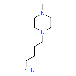 ChemSpider 2D Image | 4-Methyl-1-piperazinebutanamine | C9H21N3