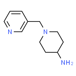 ChemSpider 2D Image | 1-(3-Pyridinylmethyl)-4-piperidinamine | C11H17N3
