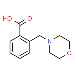ChemSpider 2D Image | 2-(Morpholinomethyl)benzoic acid | C12H15NO3