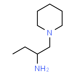 ChemSpider 2D Image | 1-(1-Piperidinyl)-2-butanamine | C9H20N2