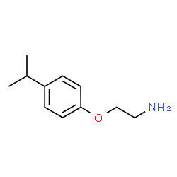 ChemSpider 2D Image | 2-(4-Isopropylphenoxy)ethanamine | C11H17NO