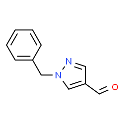 ChemSpider 2D Image | 1-Benzyl-1H-pyrazole-4-carbaldehyde | C11H10N2O