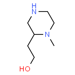 ChemSpider 2D Image | 2-(1-Methyl-2-piperazinyl)ethanol | C7H16N2O