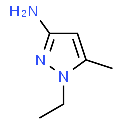 ChemSpider 2D Image | 1-Ethyl-5-methyl-1H-pyrazol-3-amine | C6H11N3