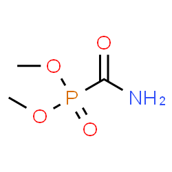 ChemSpider 2D Image | Phosphonic acid, P-(aminocarbonyl)-, dimethyl ester | C3H8NO4P