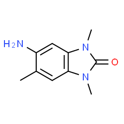 ChemSpider 2D Image | 5-Amino-1,3,6-trimethyl-1,3-dihydro-benzoimidazol-2-one | C10H13N3O