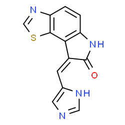 ChemSpider 2D Image | C16 (PKR inhibitor) | C13H8N4OS