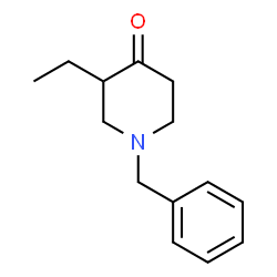 ChemSpider 2D Image | 1-Benzyl-3-ethyl-4-piperidinone | C14H19NO