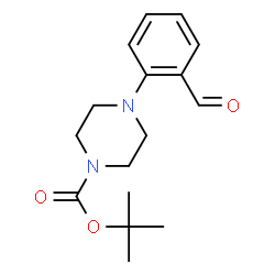 ChemSpider 2D Image | 1-Boc-4-(2-Formylphenyl)piperazine | C16H22N2O3