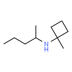 ChemSpider 2D Image | 1-Methyl-N-(2-pentanyl)cyclobutanamine | C10H21N