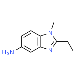 ChemSpider 2D Image | 2-Ethyl-1-methyl-1H-benzimidazol-5-amine | C10H13N3