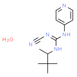 ChemSpider 2D Image | Pinacidil hydrate | C13H21N5O