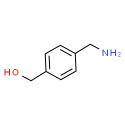 ChemSpider 2D Image | 4-(Aminomethyl)benzyl alcohol | C8H11NO