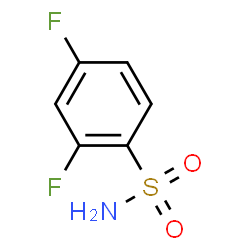 ChemSpider 2D Image | 2,4-DIFLUOROBENZENESULFONAMIDE | C6H5F2NO2S