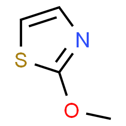 ChemSpider 2D Image | 2-Methoxythiazole | C4H5NOS