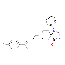 ChemSpider 2D Image | Isospirilene | C24H28FN3O