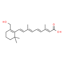 ChemSpider 2D Image | 18-Hydroxyretinoic acid | C20H28O3