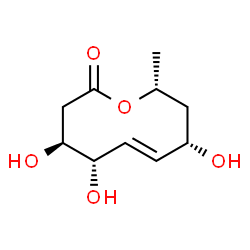 ChemSpider 2D Image | Decarestrictine D | C10H16O5