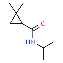 ChemSpider 2D Image | N-Isopropyl-2,2-dimethylcyclopropanecarboxamide | C9H17NO