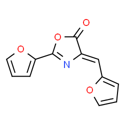 ChemSpider 2D Image | (4Z)-2-(2-Furyl)-4-(2-furylmethylene)-1,3-oxazol-5(4H)-one | C12H7NO4
