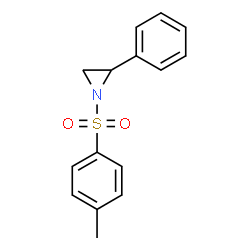 ChemSpider 2D Image | 2-Phenyl-1-(toluene-4-sulfonyl)-aziridine | C15H15NO2S