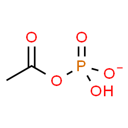 ChemSpider 2D Image | Acetyl hydrogen phosphate | C2H4O5P