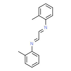 ChemSpider 2D Image | (1E,2E)-N,N'-Bis(2-methylphenyl)-1,2-ethanediimine | C16H16N2