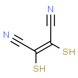 ChemSpider 2D Image | (2Z)-2,3-Disulfanyl-2-butenedinitrile | C4H2N2S2